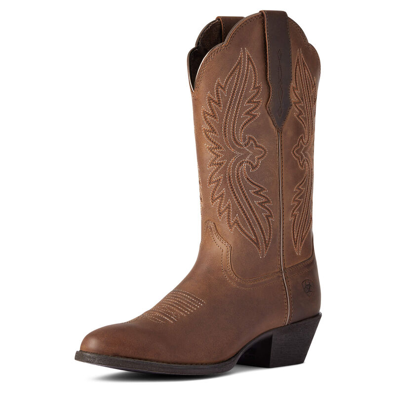 Ariat Westernstiefel Damen - Heritage R Toe Stretchfit Braun ( MNUIW-9230 )